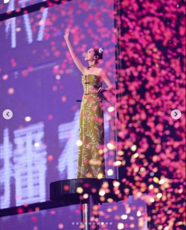 子」！中门大开外露一片肉色 真相照曝尊龙凯时杨丞琳成都开唱「cos一根竹(图2)